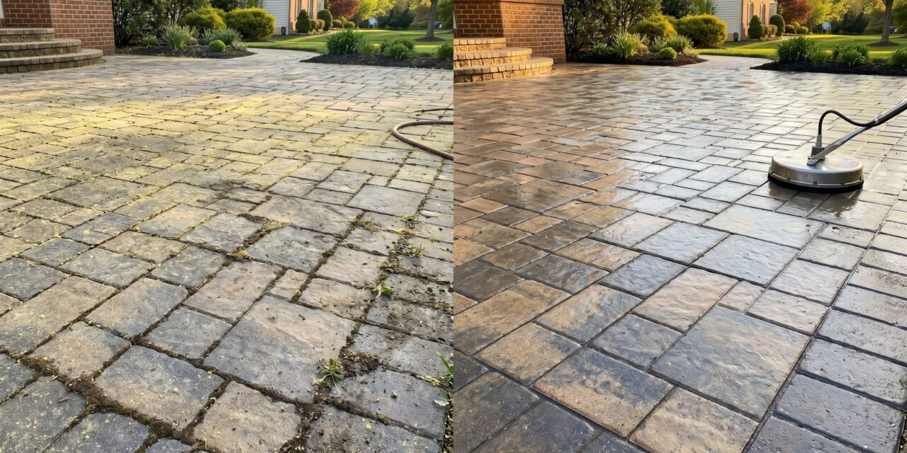 The Post-Pollen Refresh: Professional Paver Cleaning and Sealing in Maryland