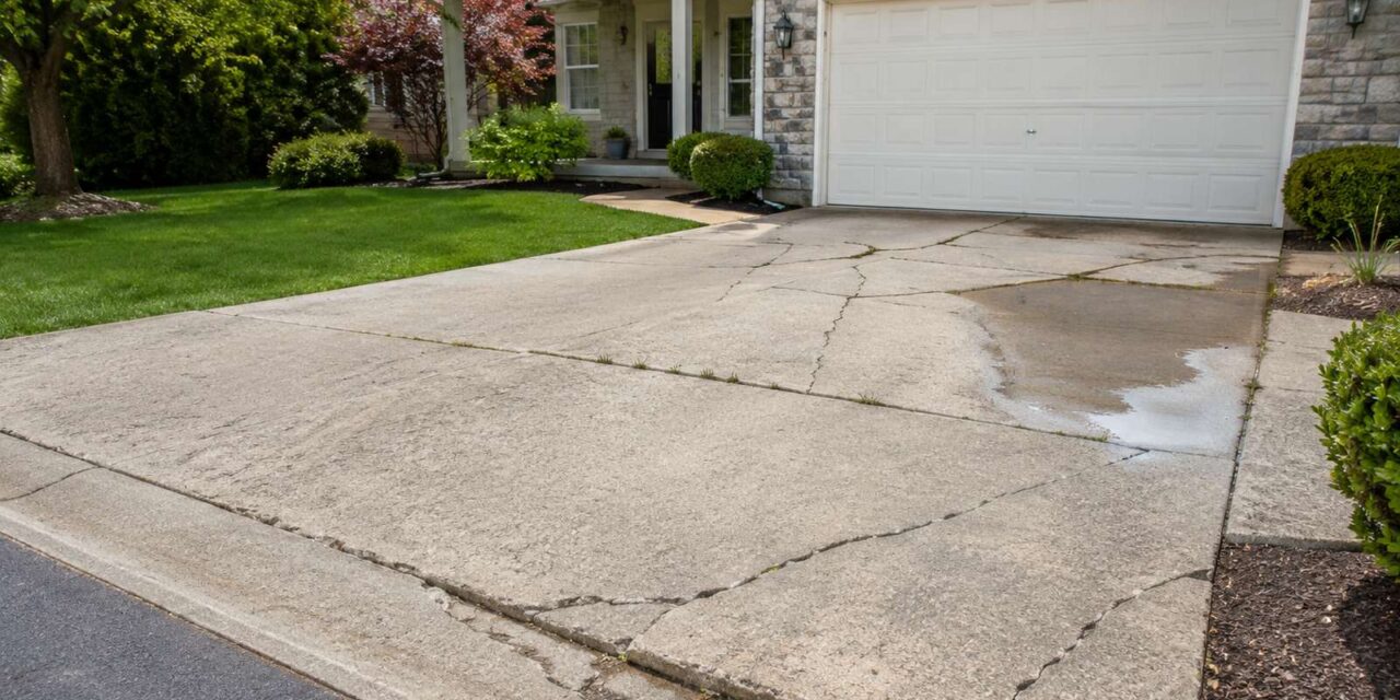 4 Signs It’s Time for a Concrete Driveway Replacement in Maryland This Summer