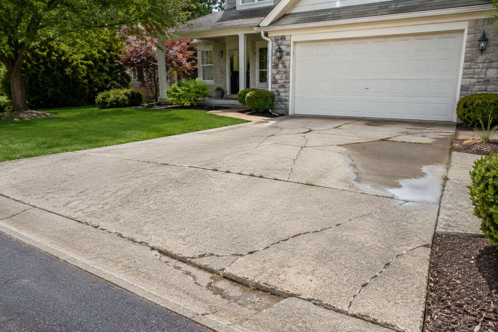 4 Signs It’s Time for a Concrete Driveway Replacement in Maryland This Summer