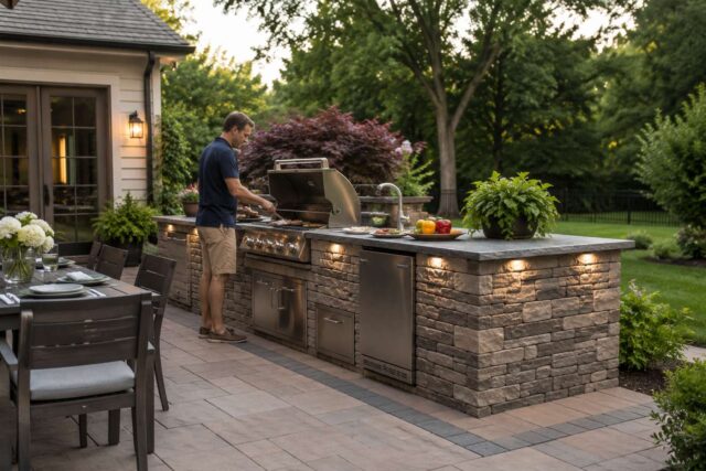The Ultimate Father’s Day Gift: Designing a Custom Outdoor Kitchen in Maryland